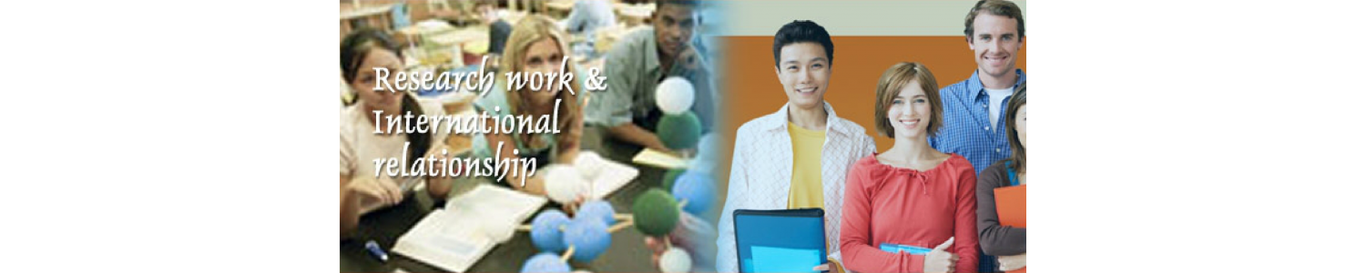 Research work and  international relationship
